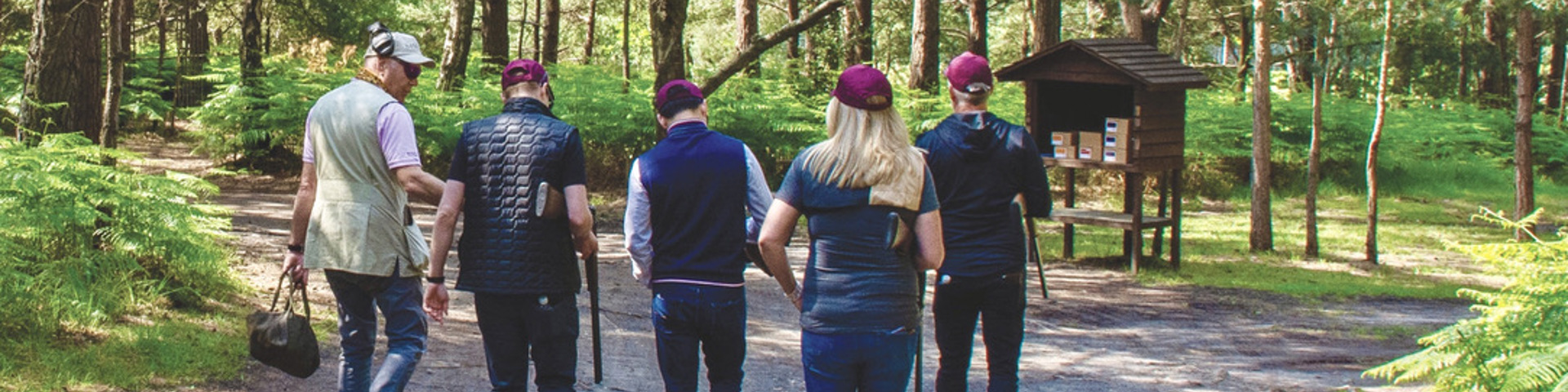 Group Shoots for 3 or more people of mixed ability