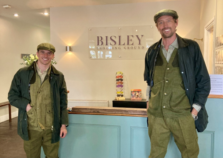 Mason Mount & Peter Crouch come Clay Shooting at Bisley!