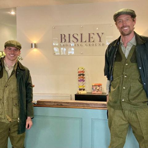Mason Mount & Peter Crouch come Clay Shooting at Bisley!