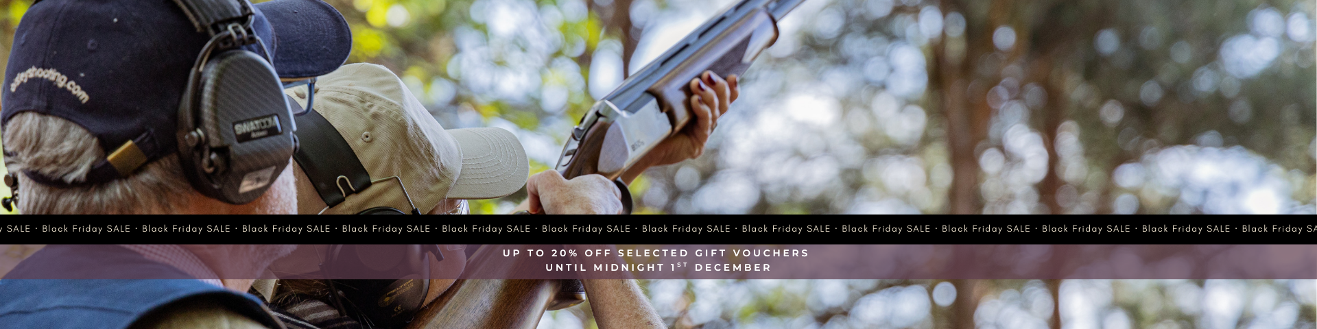 Clay Shooting Gift Vouchers at Bisley